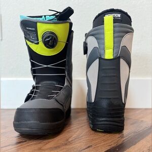 Men’s K2 Boundary snowboard boots, size US 10 (UK 9 / EU 43.5 / CM 28).